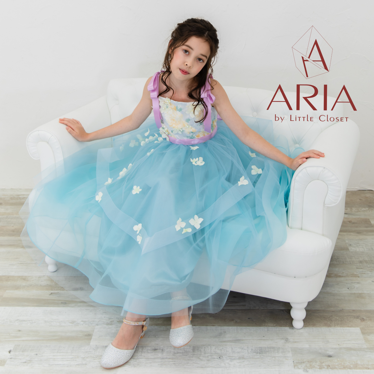 レンタルドレス│AR-002-BU 140cm｜子供ドレス＆タキシード