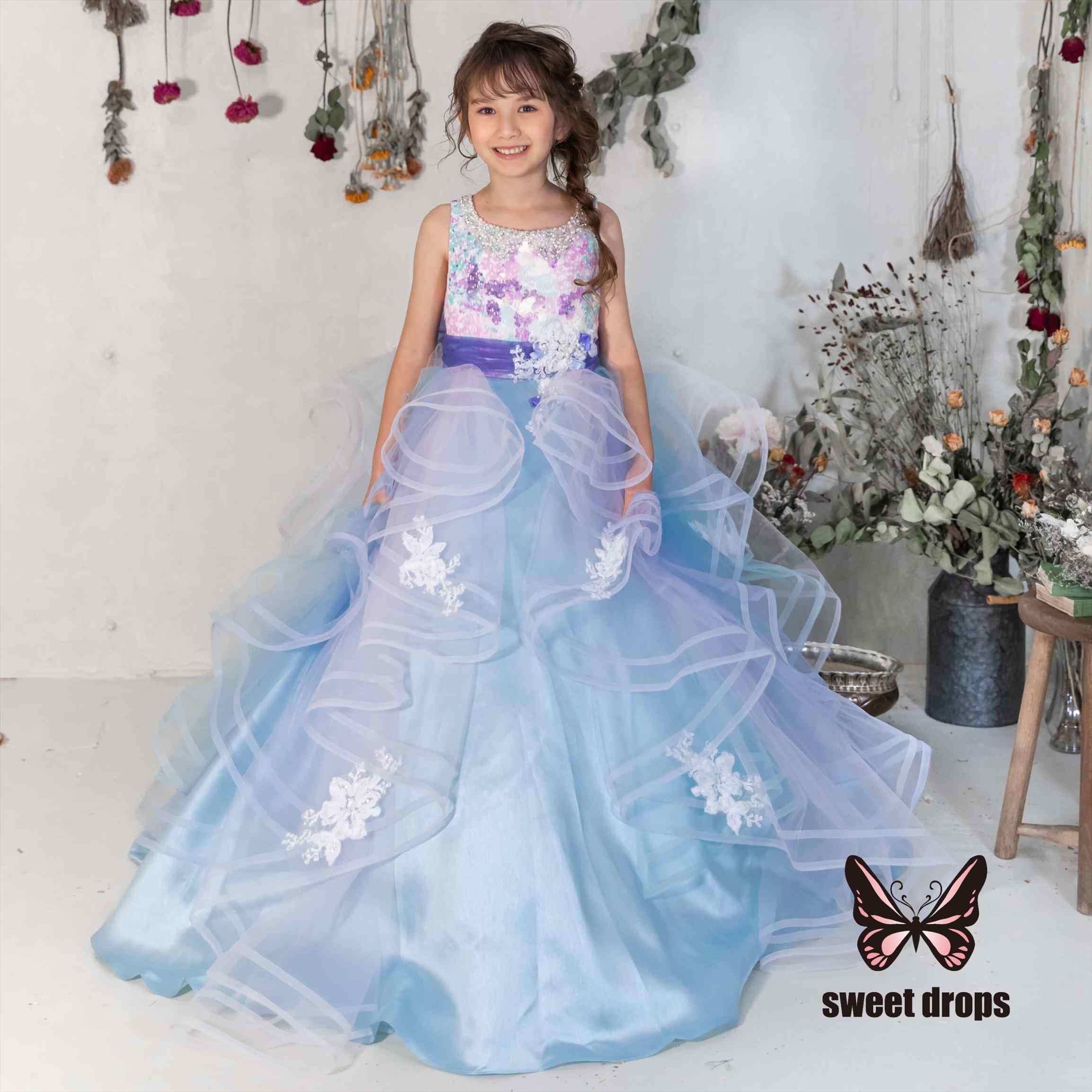 ポンポネット キッズフォーマル アンサンブル ライトベージュ レース 120 120cm（7-8歳）｜子供ドレス＆タキシード＆着物 ネットレンタル